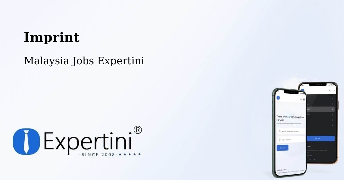 Imprint – Kampar - Malaysia Jobs Expertini